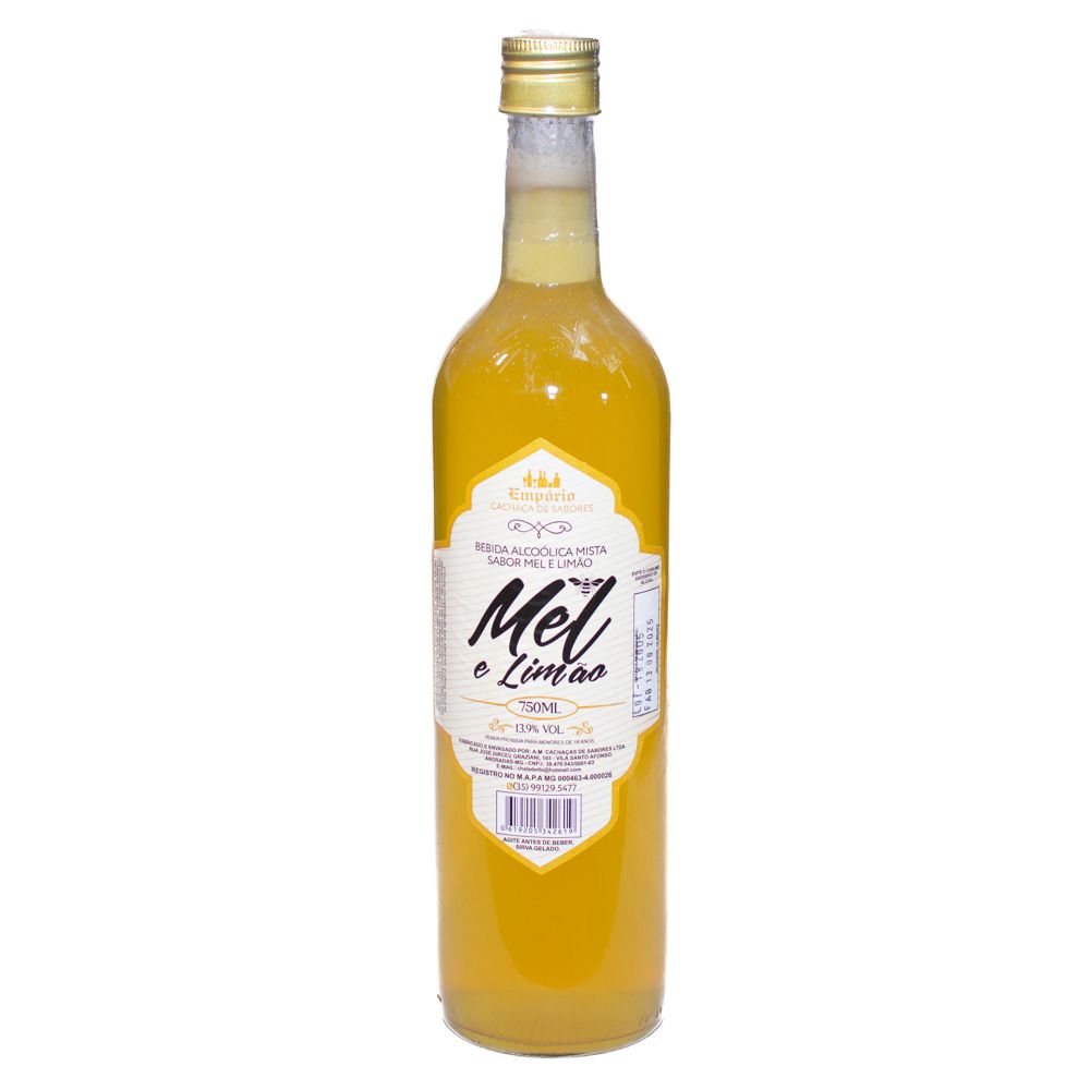 Cachaça Empório Mel e Limão