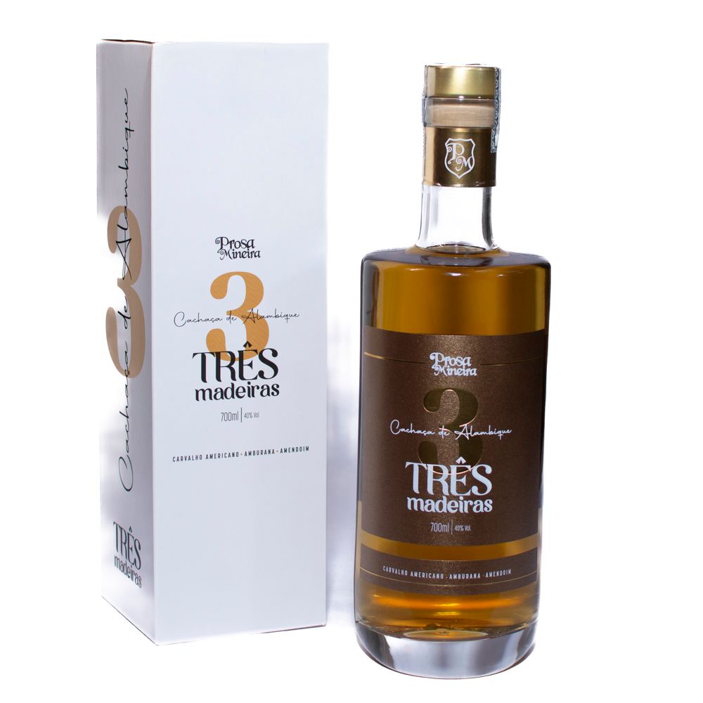 Cachaça Três Madeiras 700ml