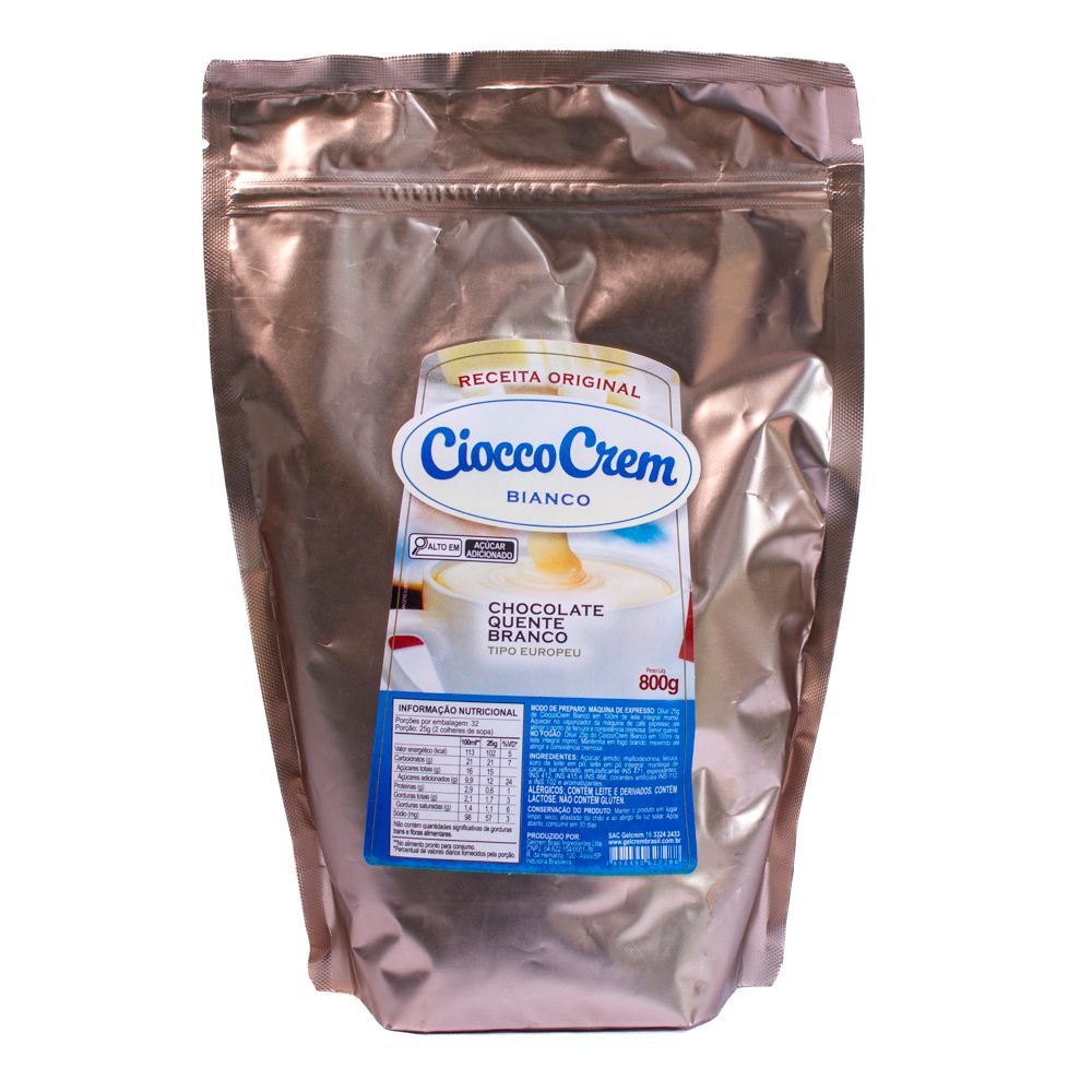 Chocolate Branco 800g