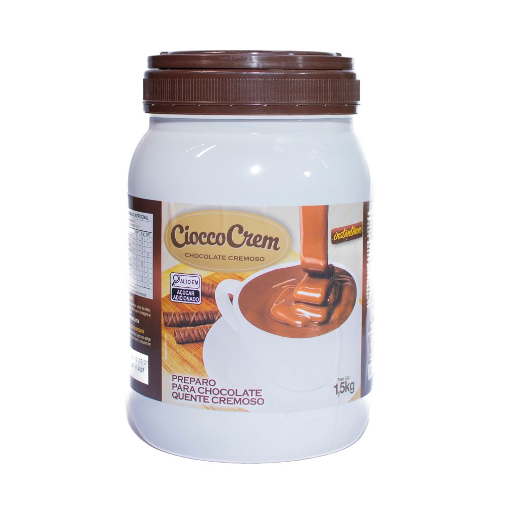 Preparo para Chocolate Quente Cremoso 1,5kg