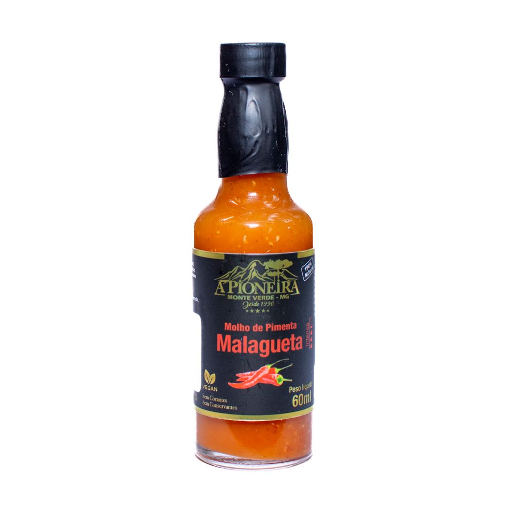 Molho de Pimenta Malagueta 60ml