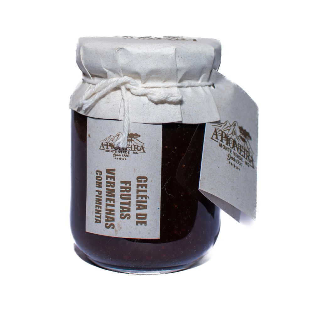 Geleia de Frutas Vermelhas com Pimenta 320g A Pioneira