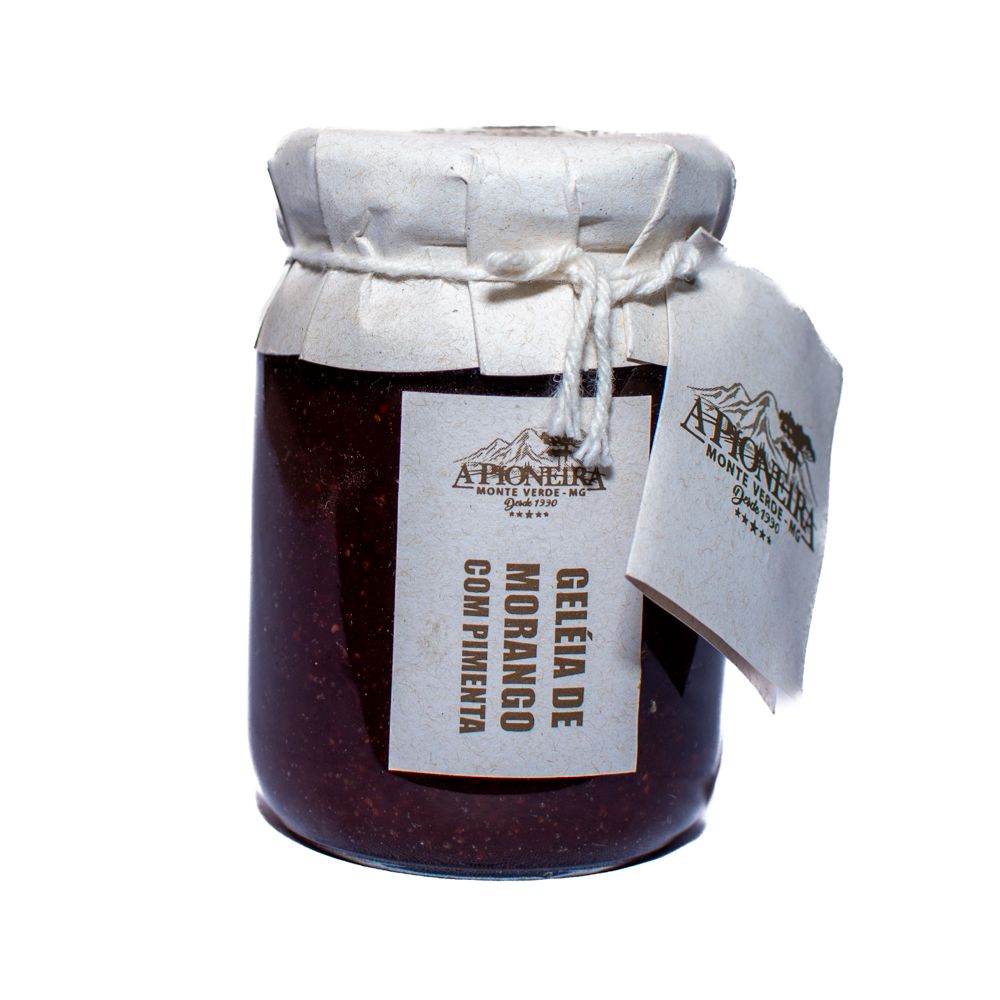 Geleia de Morango com Pimenta 320g A Pioneira
