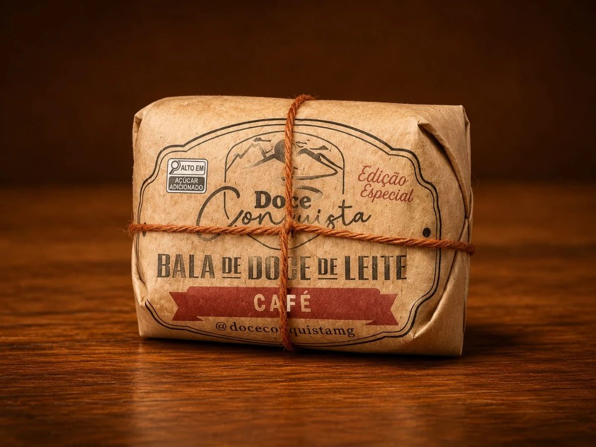 Café Bala De Doce De Leite 300g