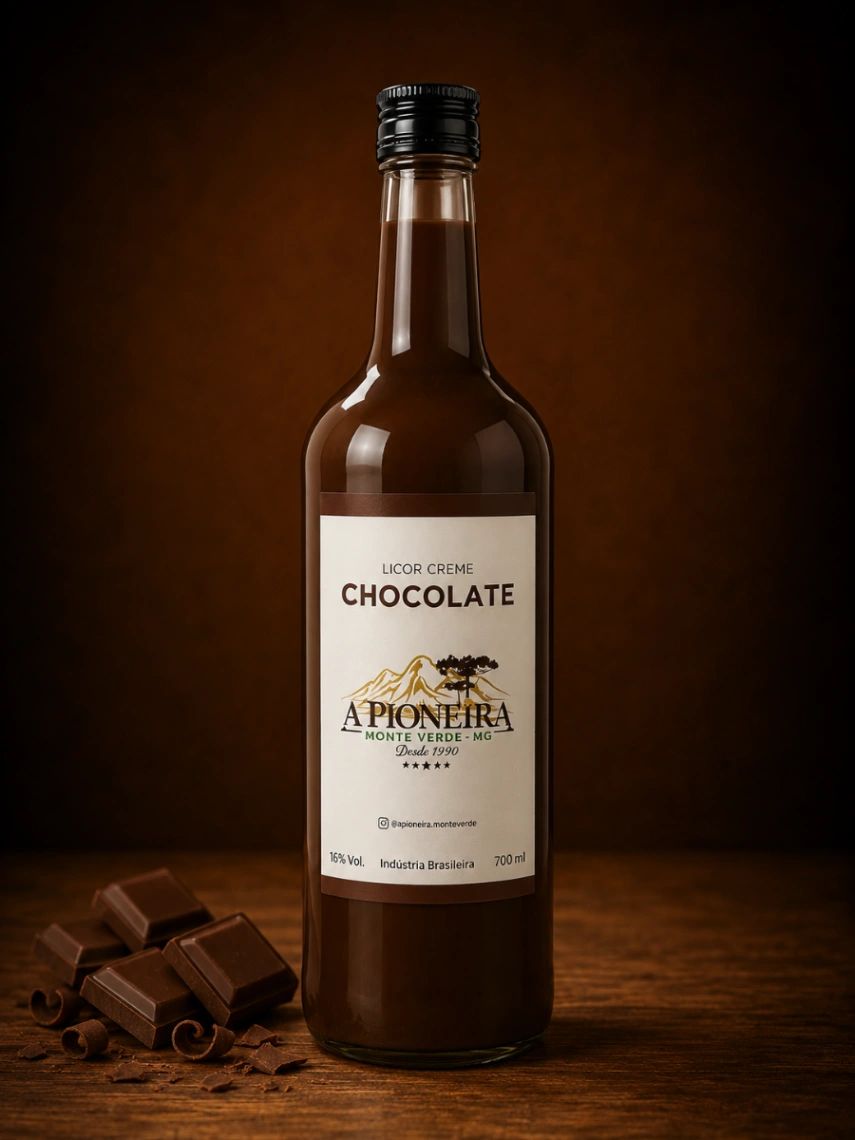 A Pioneira Licor Creme De Chocolate 700ml