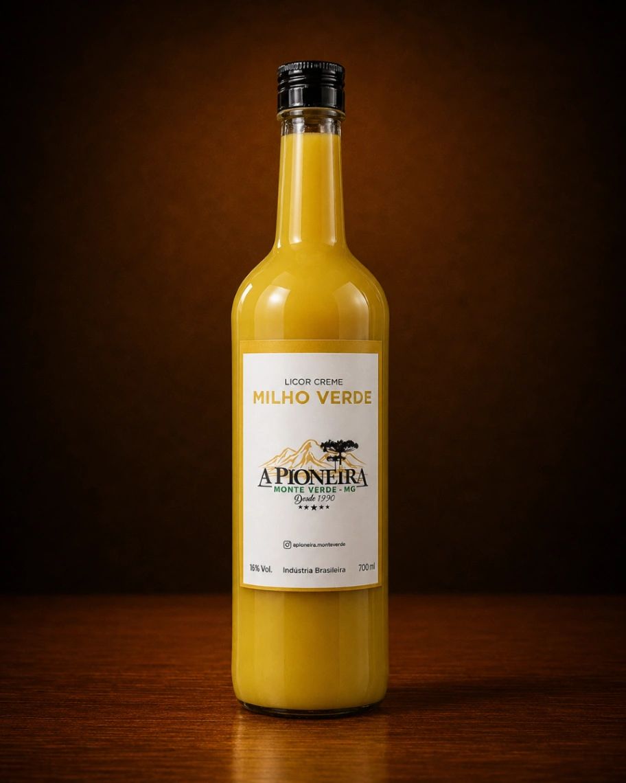 A Pioneira Licor Creme Milho Verde 700ml