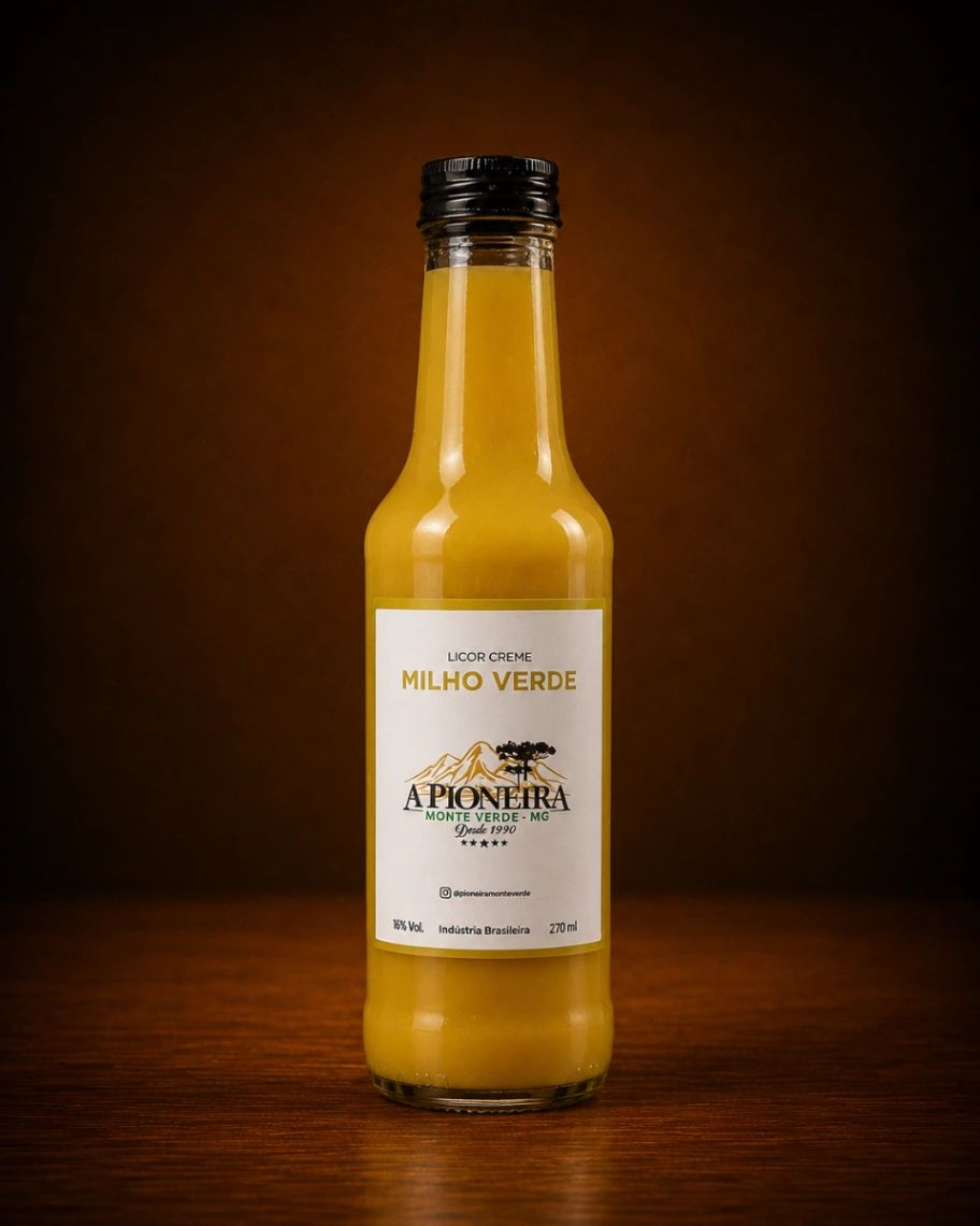 A Pioneira Licor Creme Milho Verde 270ml