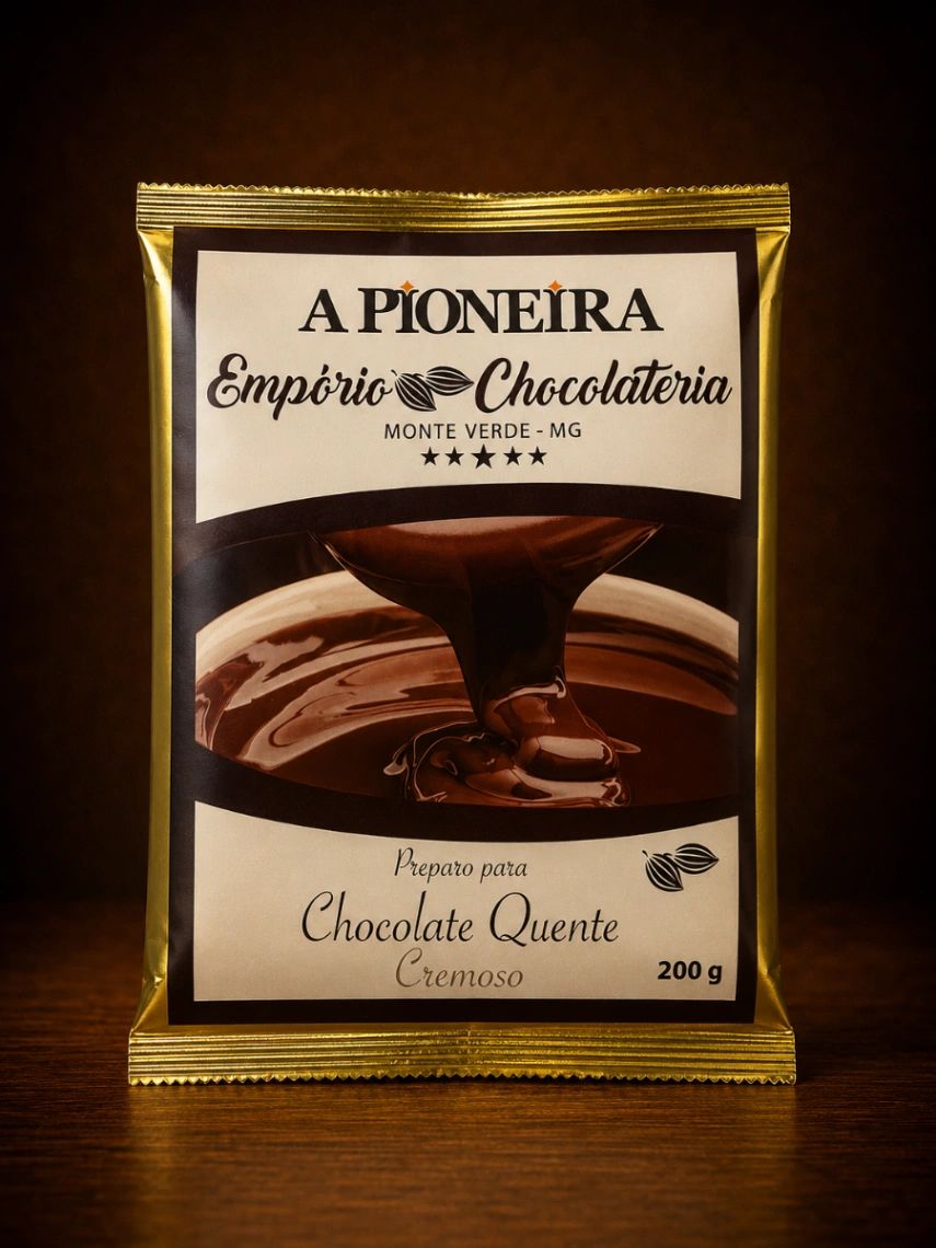 A Pioneira Chocolate Quente Cremoso 200g