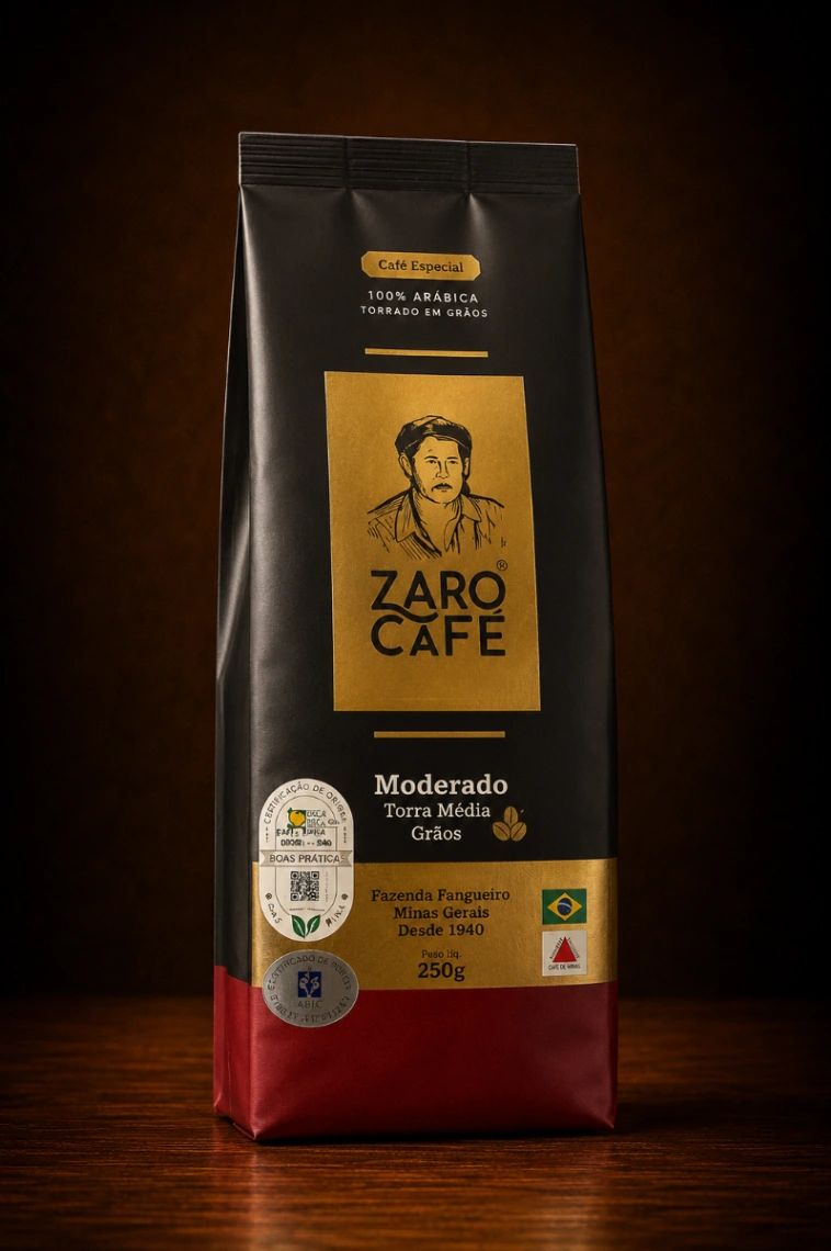 Zaro Café Moderado Grãos 250g