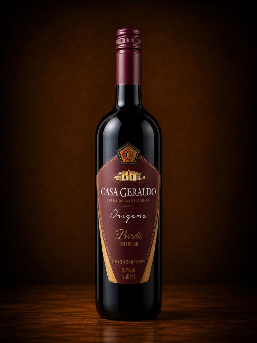 Casa Geraldo Bordô Premium