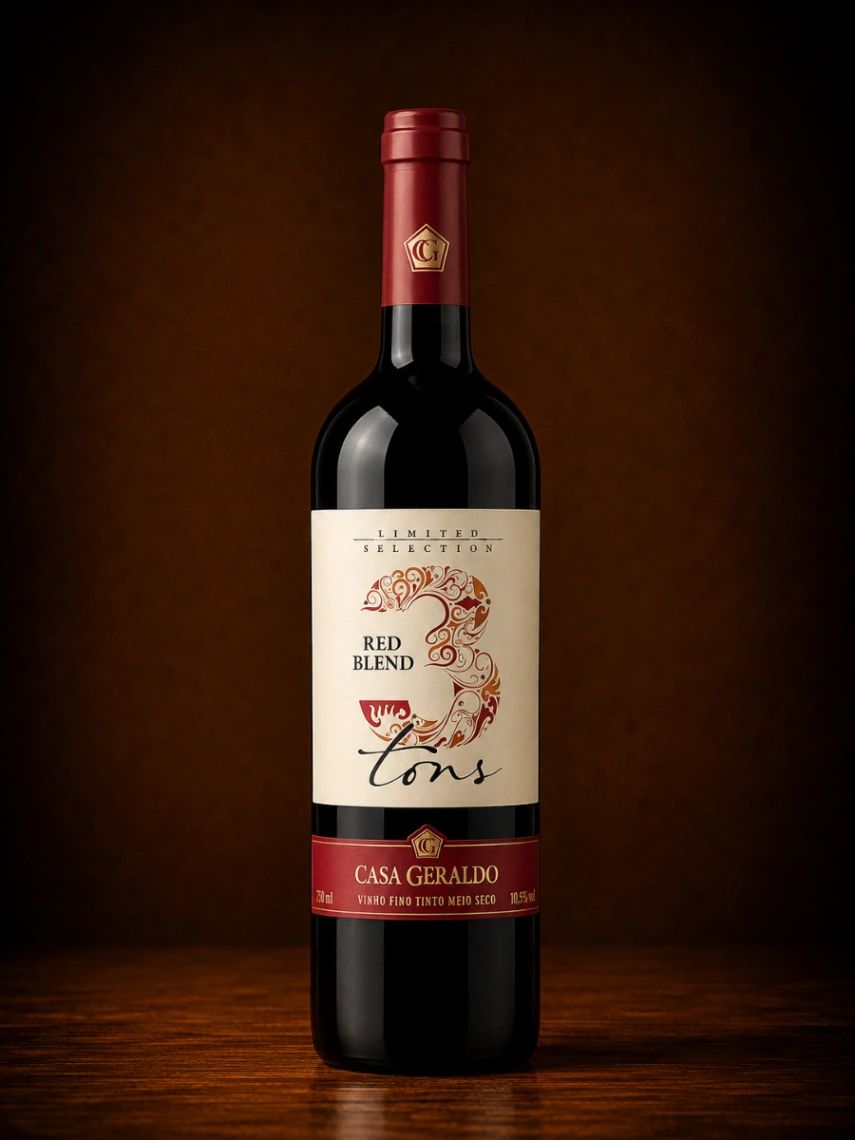 Casa Geraldo Red Blend 3Tons 750ml