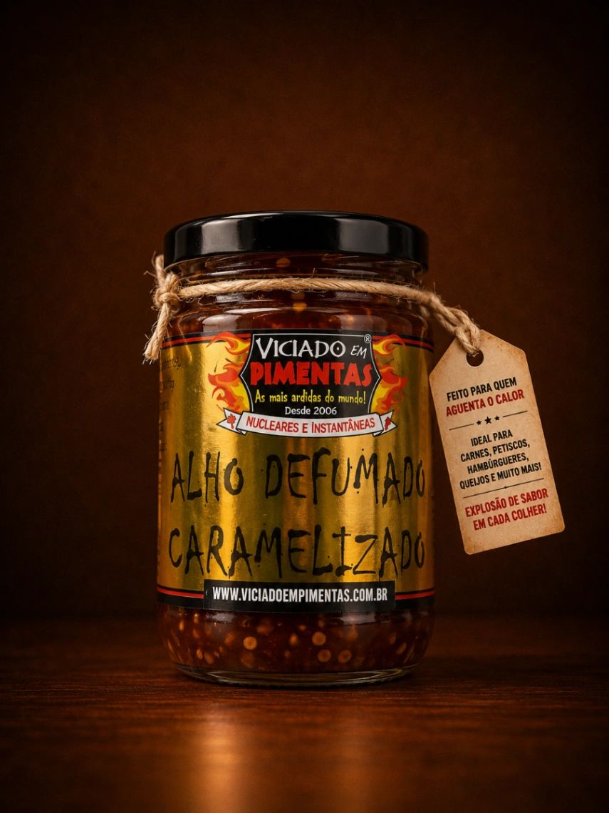 Alho Defumado Caramelizada 200g
