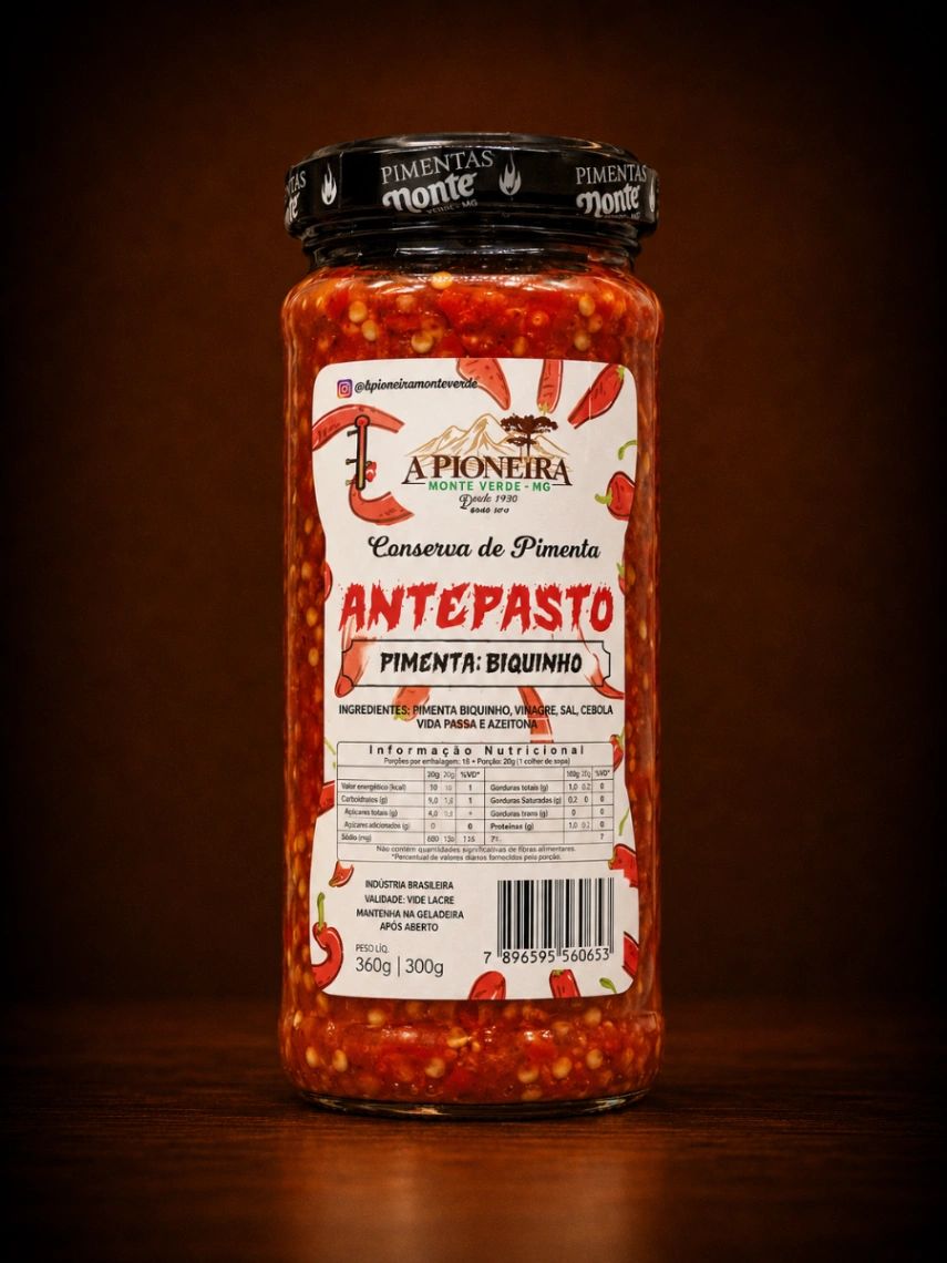 Antepasta De Pimenta Biquinho 320g