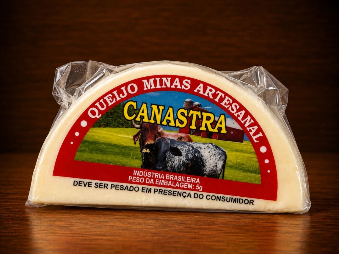 Queijo Minas Artesanal Canastra 650g