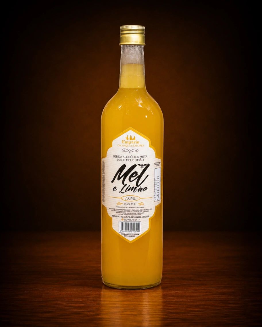 Cachaça Empório Mel e Limão