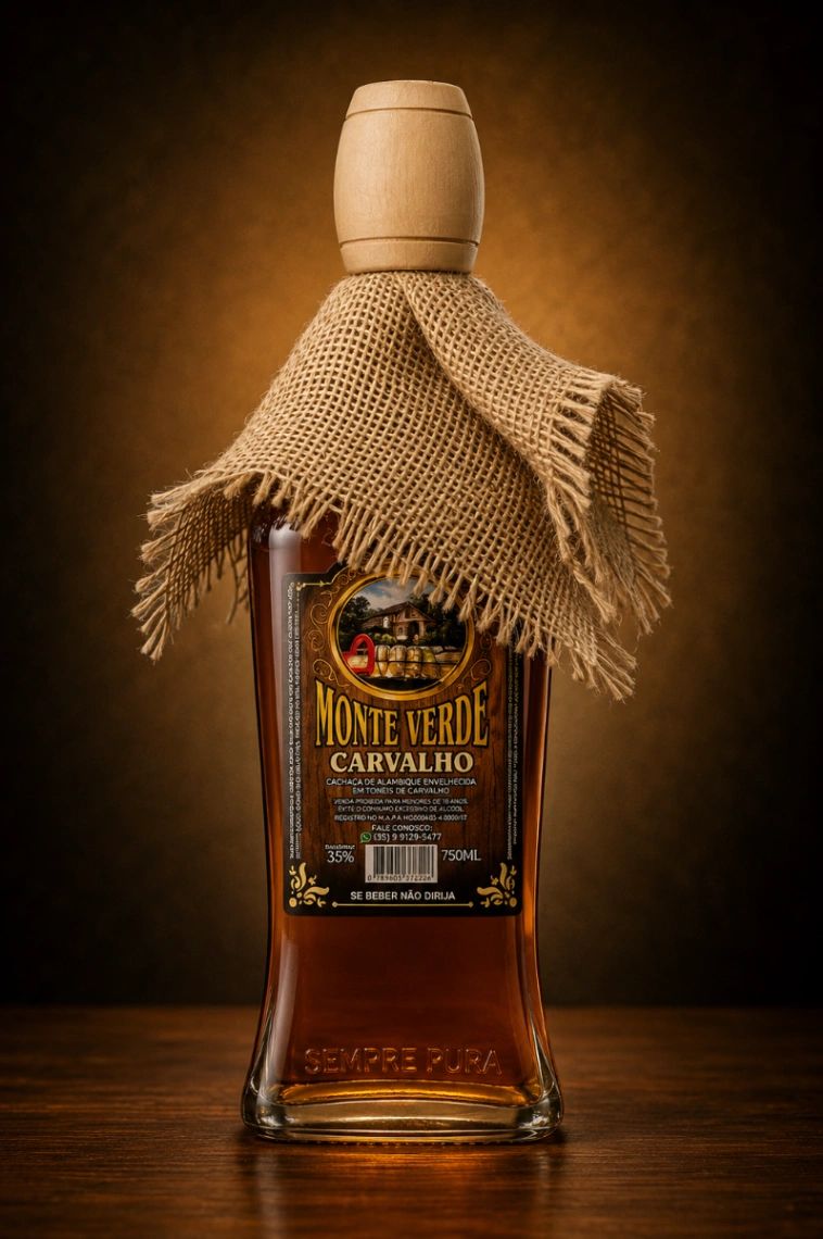 Cachaça Monte Verde Carvalho 750ml