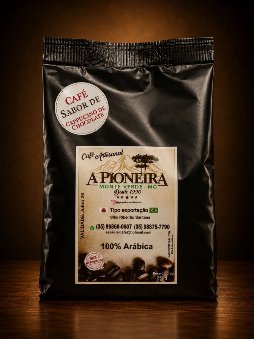Café A Pioneira – Cappuccino de Chocolate