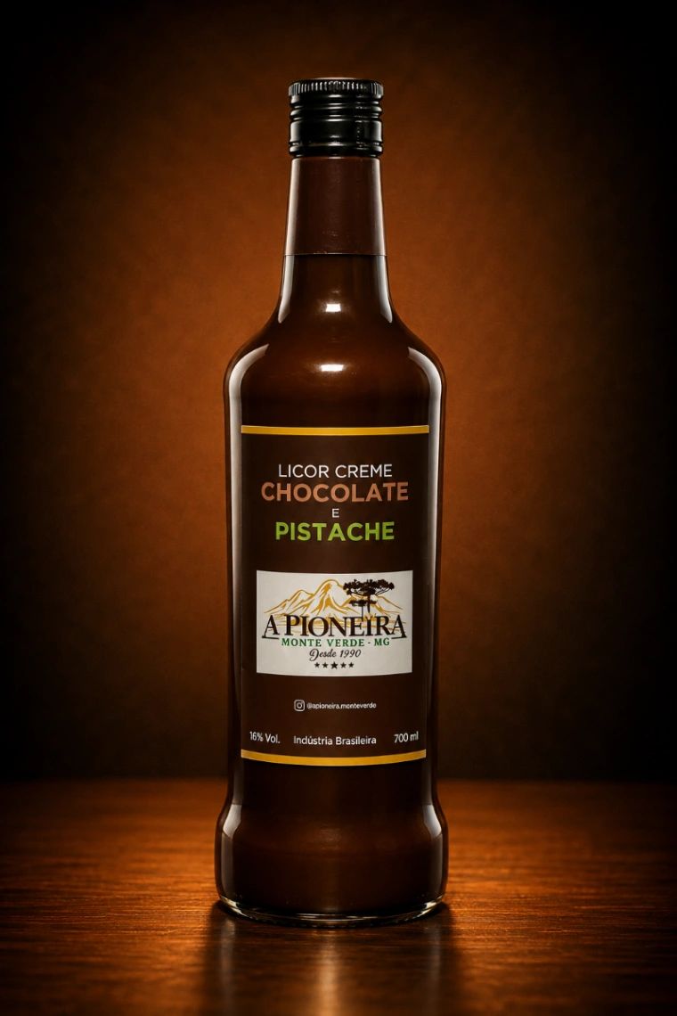 Licor A Pioneira 700ml – Chocolate e Pistache