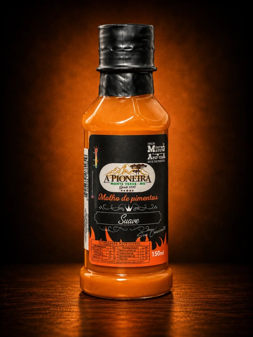 Molho de Pimenta Suave 150ml