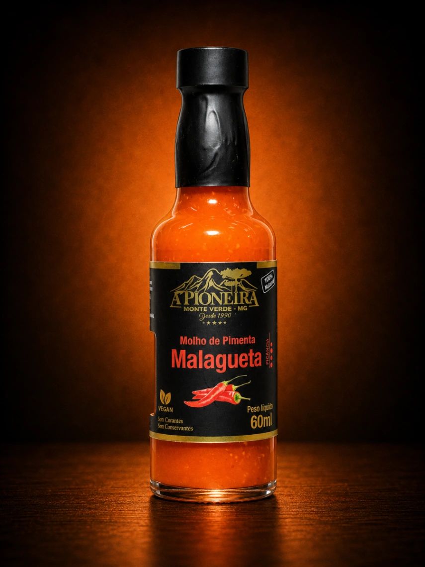 Molho de Pimenta Malagueta 60ml