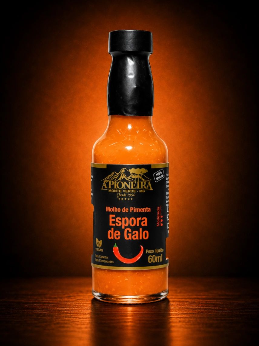 Molho de Pimenta Espora de Galo 60ml