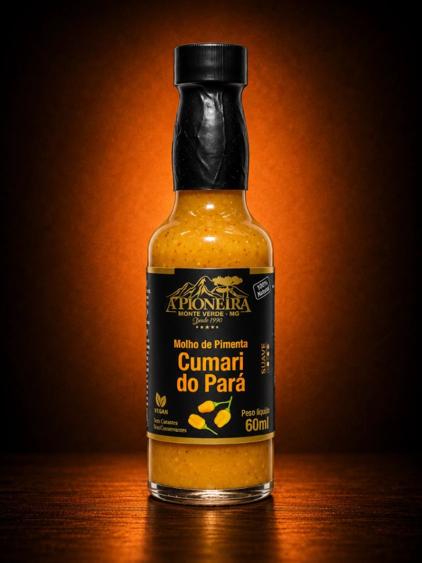 Molho de Pimenta Cumari do Pará 60ml