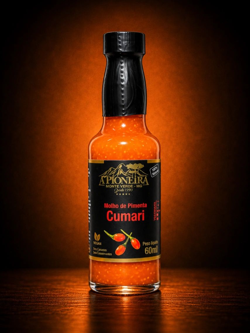 Molho de Pimenta Cumari 60ml
