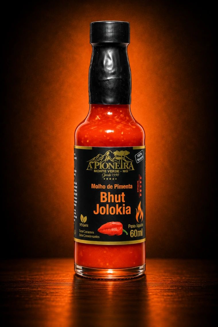 Molho de Pimenta But Jolokia 60ml